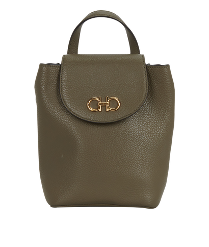 Gancini Mini Backpack, front view